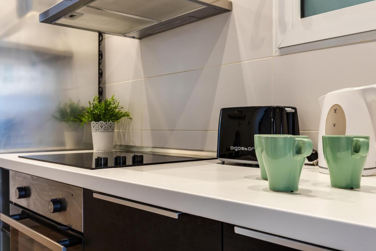 Charming & Convenient Apartment Near Plaza Espanya Barcellona Esterno foto