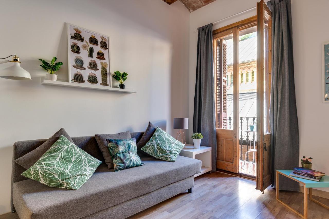 Charming & Convenient Apartment Near Plaza Espanya Barcellona Esterno foto
