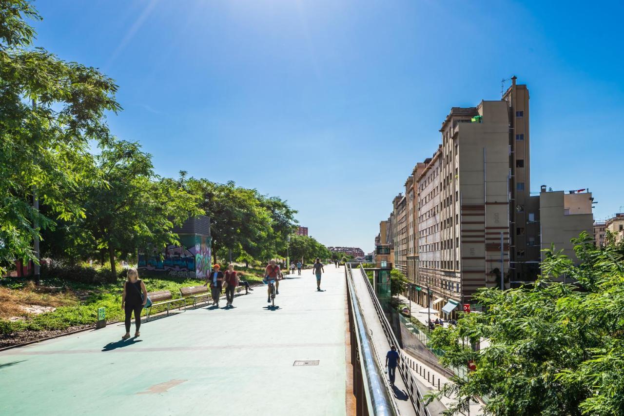 Charming & Convenient Apartment Near Plaza Espanya Barcellona Esterno foto